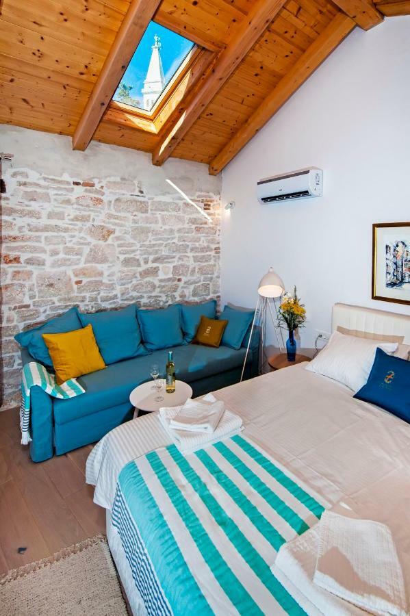 Apartamento Studio First Row To The Sea Rovinj Exterior foto