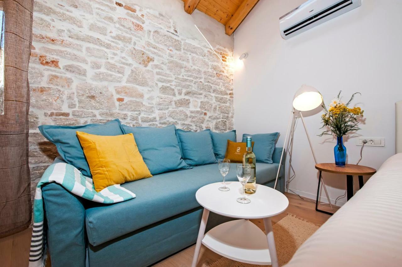 Apartamento Studio First Row To The Sea Rovinj Exterior foto