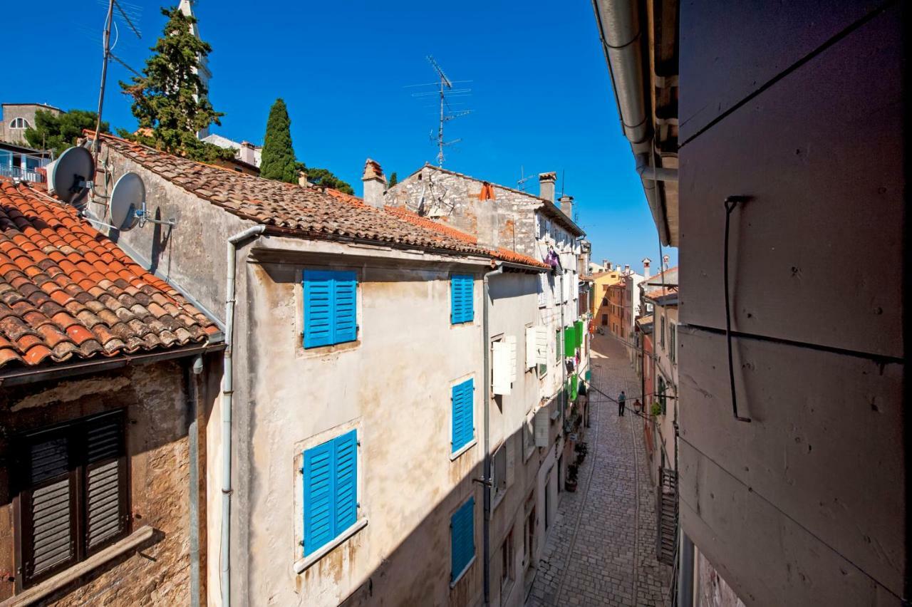 Apartamento Studio First Row To The Sea Rovinj Exterior foto